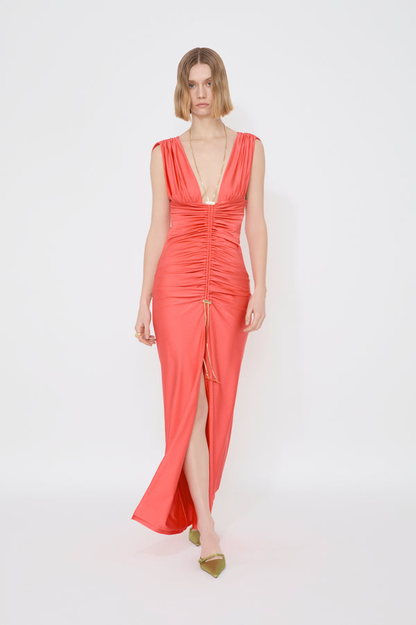 danamé ADRIANA MAXI DRESS Ivory