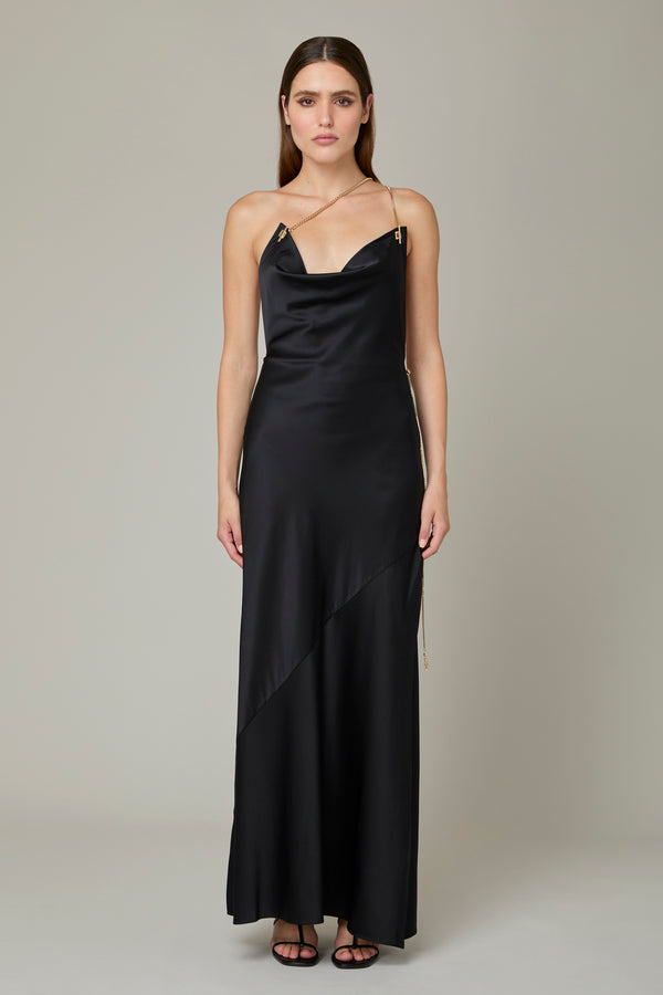 danamé BRIGITTE DRESS Black