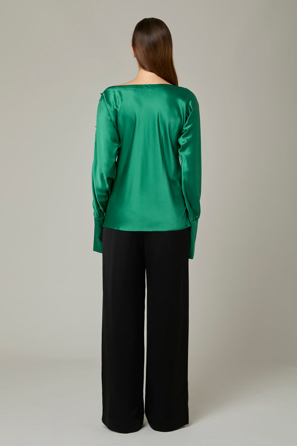 Danamé DANIELLE TOP Forest Green