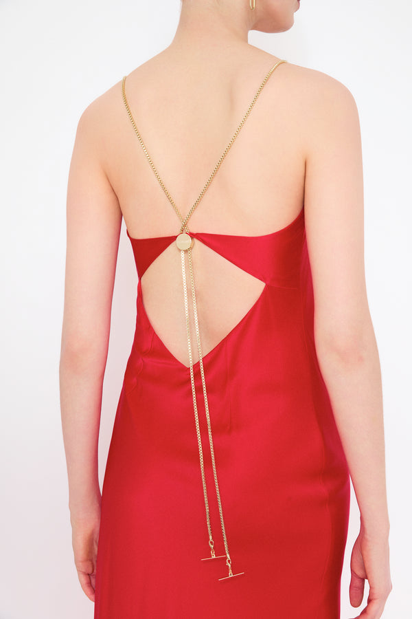 Danamé ELIANA DRESS Bright Red