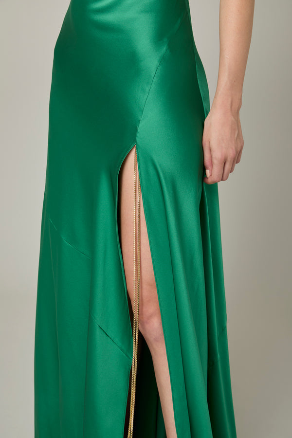 Danamé GABRIELLE DRESS Forest Green