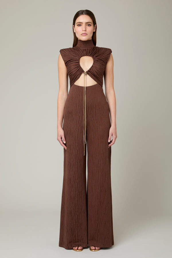 danamé GENIS JUMPSUIT Chocolate