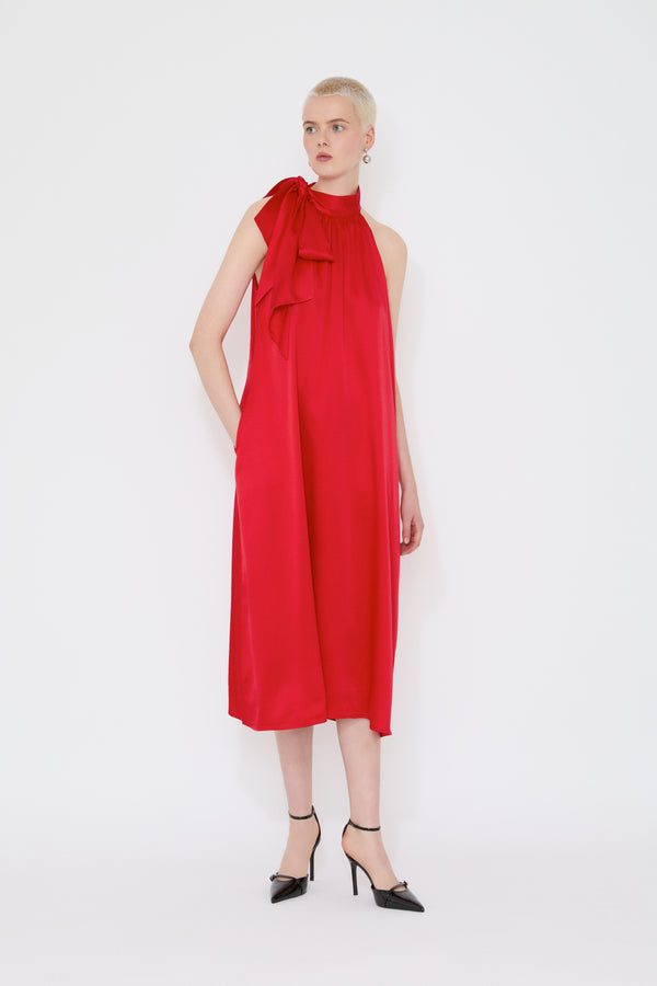 danamé JULIETA DRESS Bright red