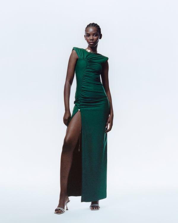 Danamé JUNIPER DRESS Dark Chocolate