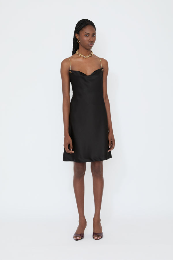 danamé LOU MINI DRESS Black