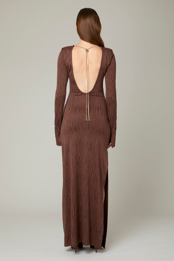 Danamé ROMANE DRESS Chocolate