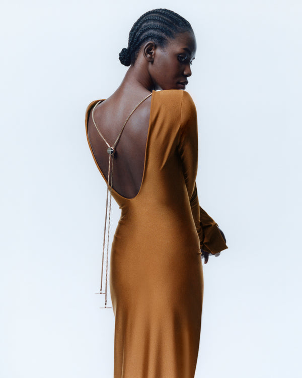 Danamé ROMANE DRESS Chocolate