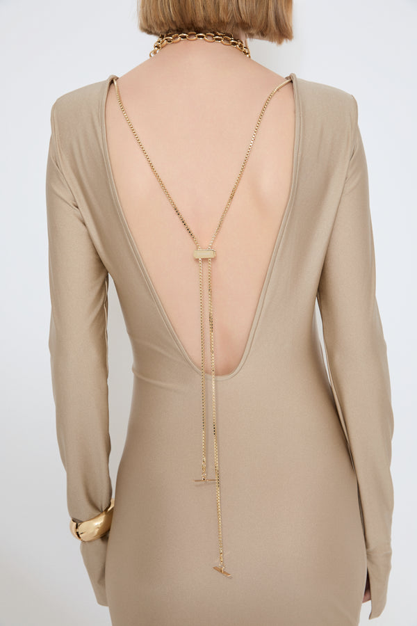 Danamé ROMANE DRESS Light Sand
