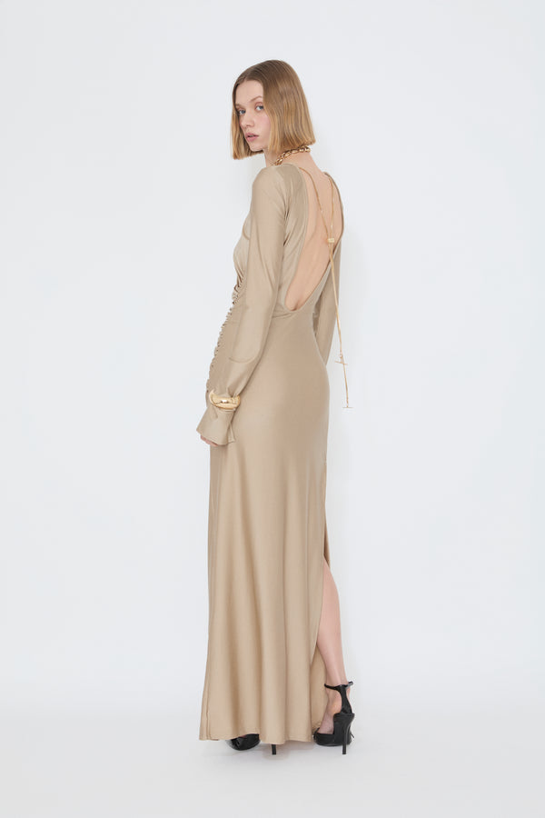 Danamé ROMANE DRESS Light Sand