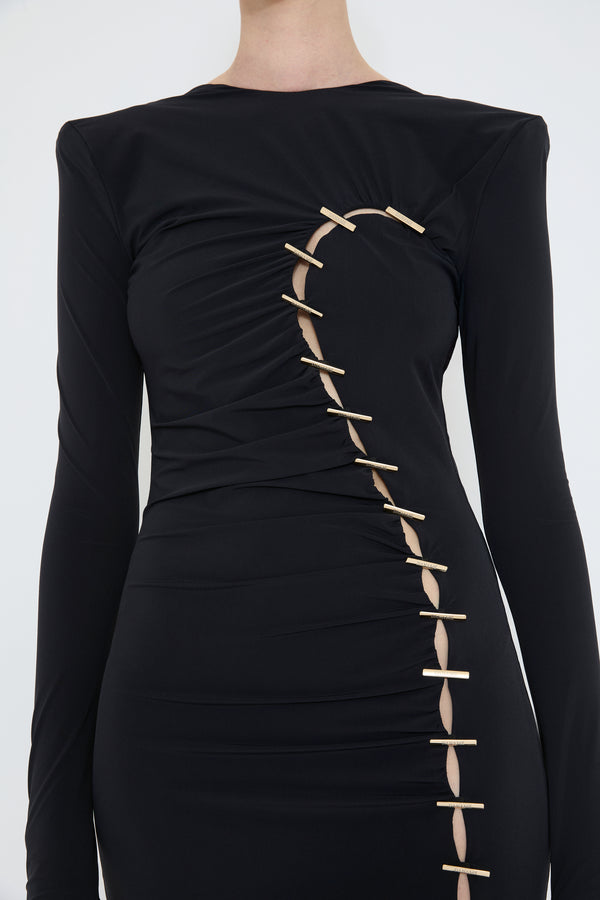 Danamé XIMENA DRESS Black