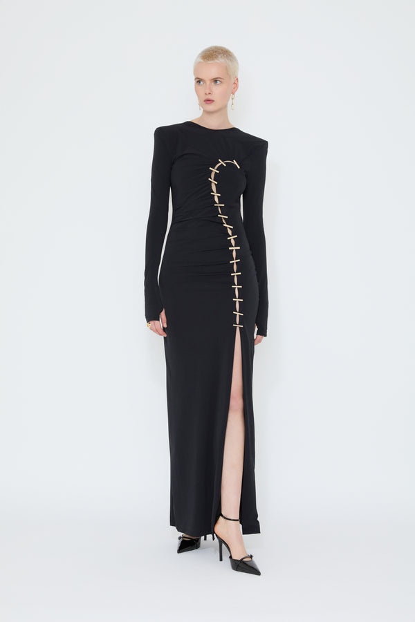 danamé XIMENA DRESS Black