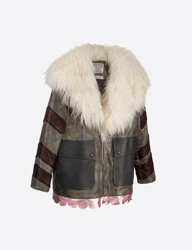 Dancassab DANCASSAB Bellagio Grey Burgundy