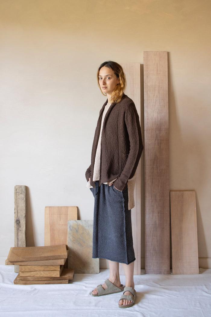 Daniel Andresen Adhil Short Cardigan Chocolat