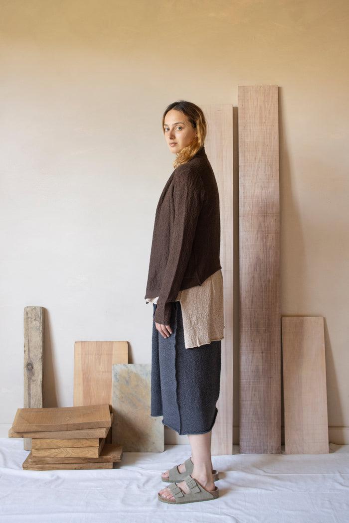 Daniel Andresen Adhil Short Cardigan Chocolat