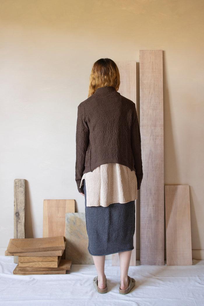 Daniel Andresen Adhil Short Cardigan Chocolat