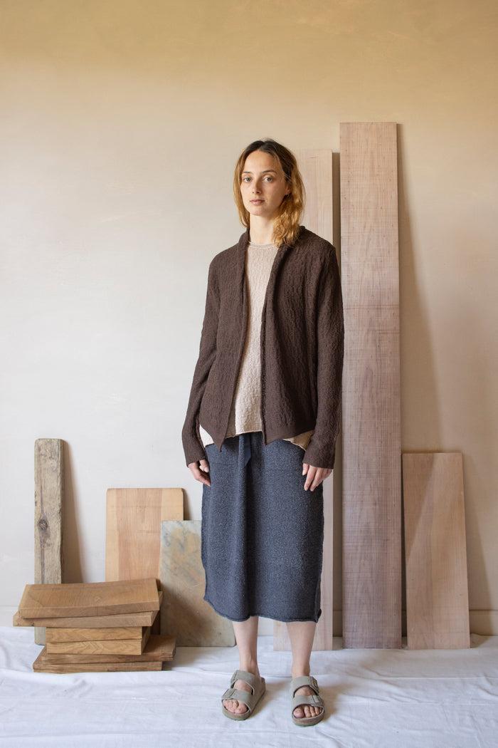 daniel andresen Adhil Short cardigan chocolat