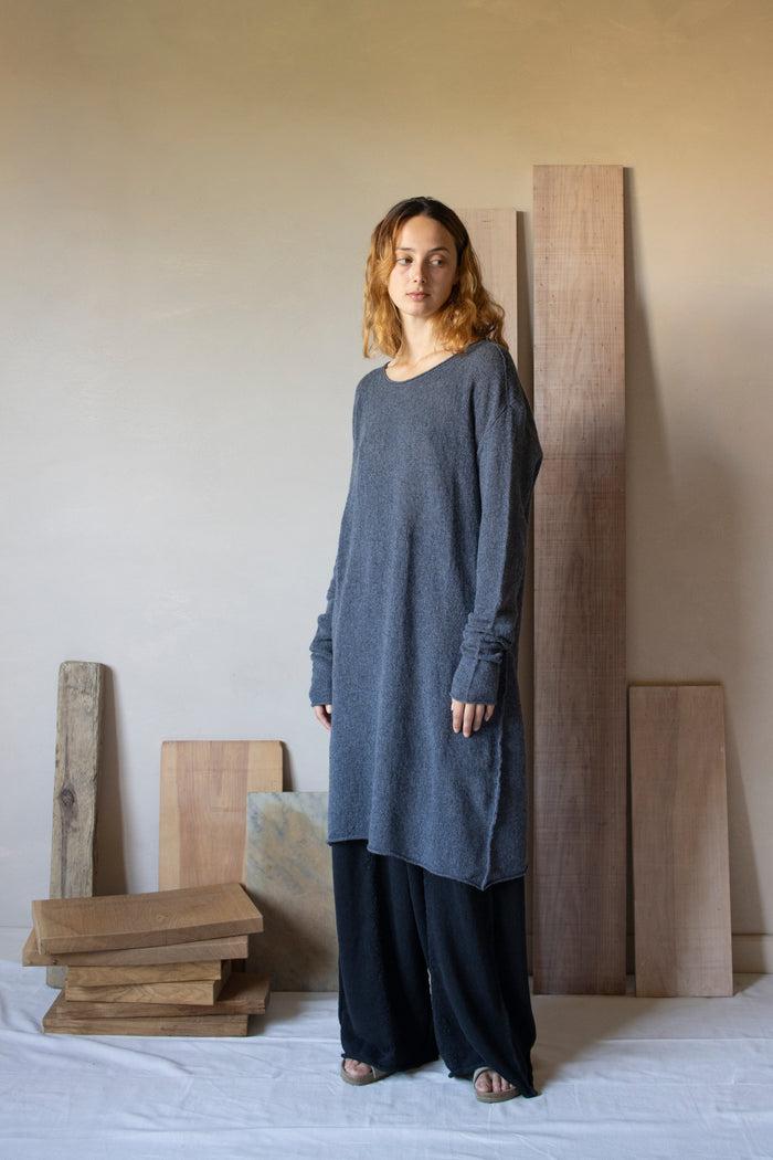 Daniel Andresen Errai Long Pullover Petrol