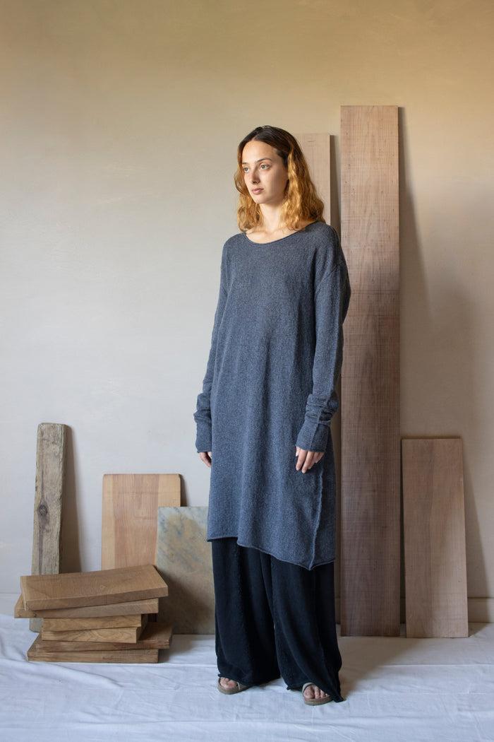 Daniel Andresen Errai Long Pullover Petrol