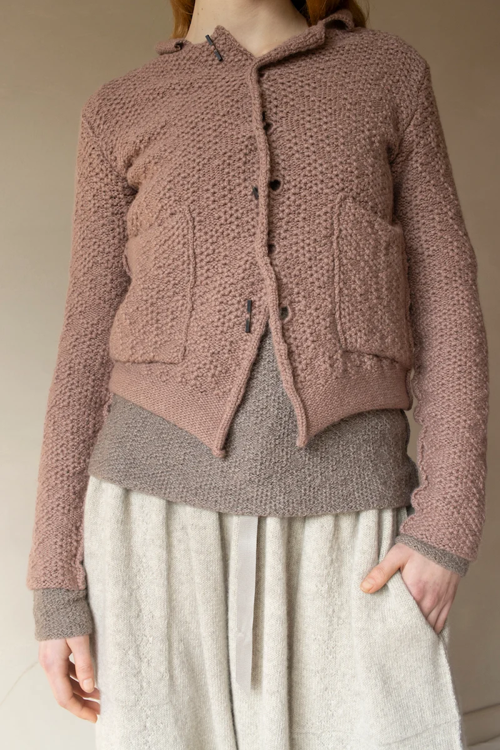 Daniel Andresen Filé Short Buttoned Cardigan