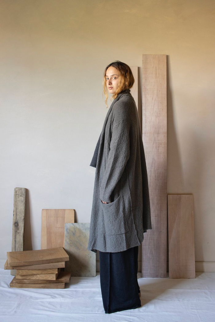 Daniel Andresen Gar Loose Fit Cardigan Ferro