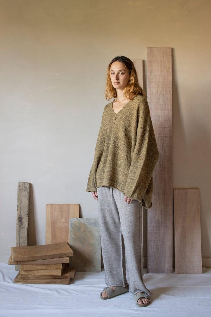 Daniel Andresen Kang Kimono Sleeve Pullover Masala