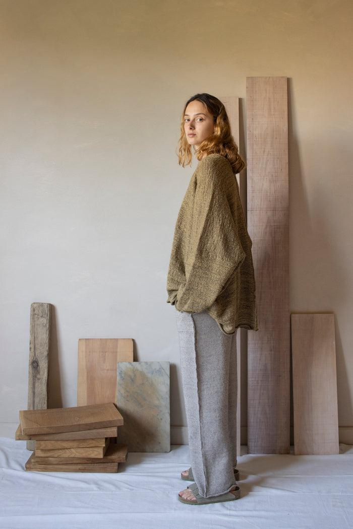 Daniel Andresen Kang Kimono Sleeve Pullover Masala