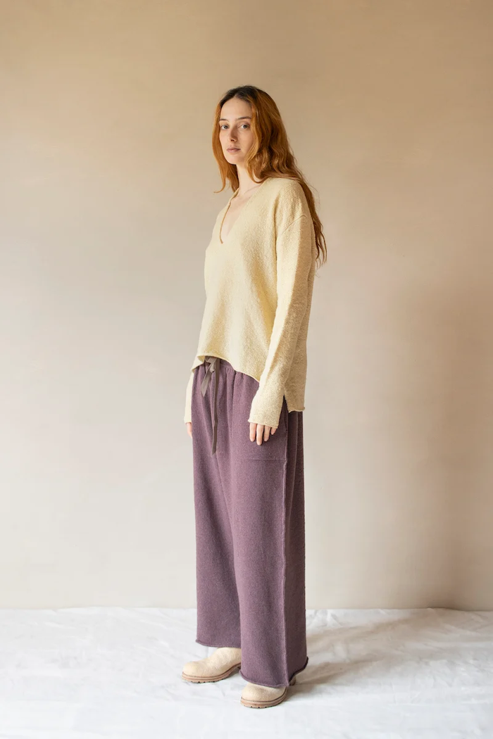 Daniel Andresen Lavender V-neck Pullover
