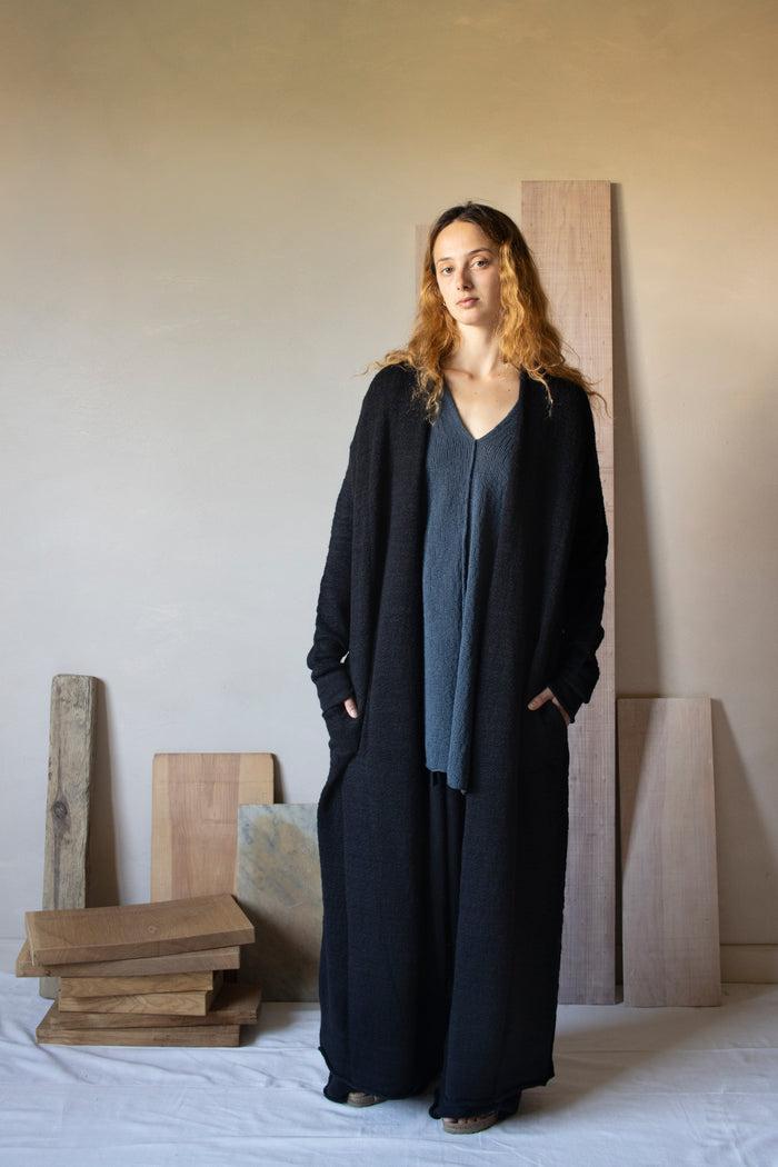 Daniel Andresen Maru Long Cardigan Black