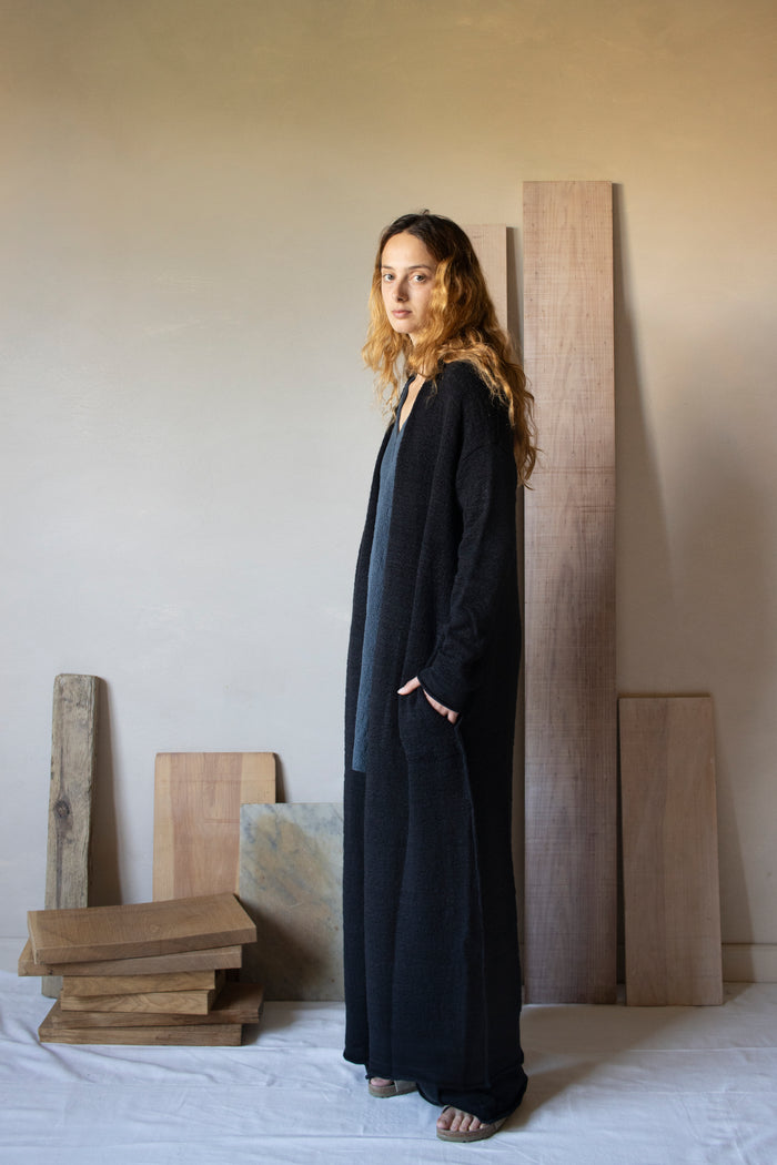 Daniel Andresen Maru Long Cardigan Black