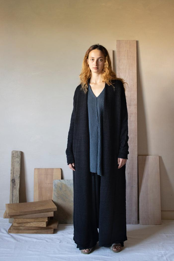 daniel andresen Maru Long cardigan black