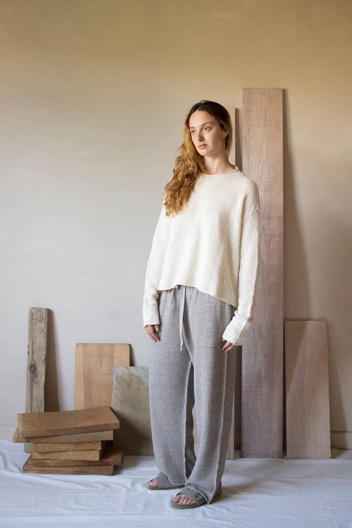 Daniel Andresen Naos Pullover White