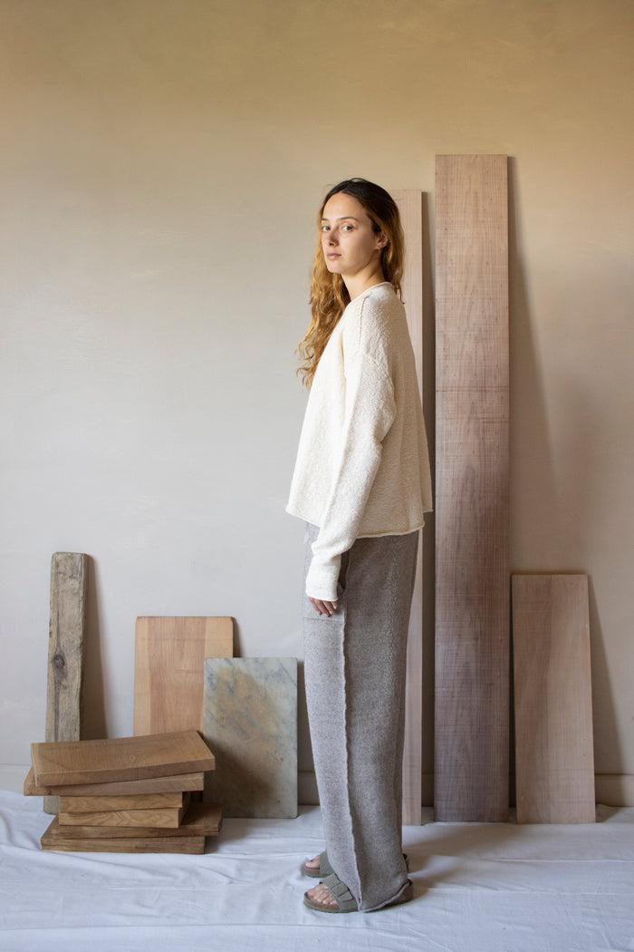 Daniel Andresen Naos Pullover White