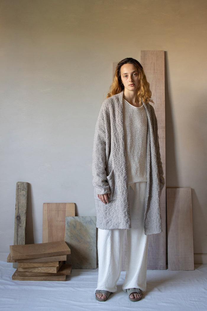 daniel andresen Tiaki cardigan mink