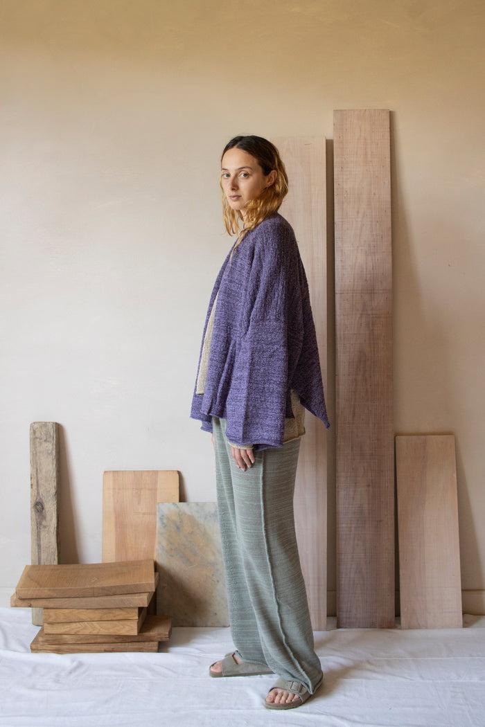 Daniel Andresen Kraz Short Kimono Style Cardigan Lavender