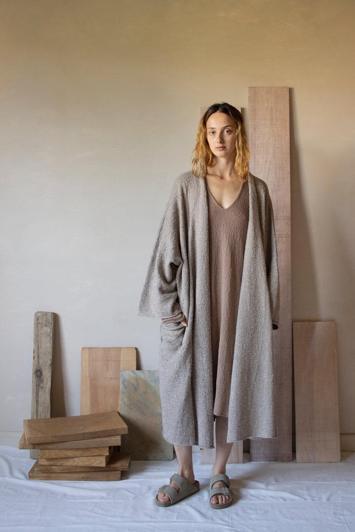 daniel andresen Kuma long kimono style cardigan desert
