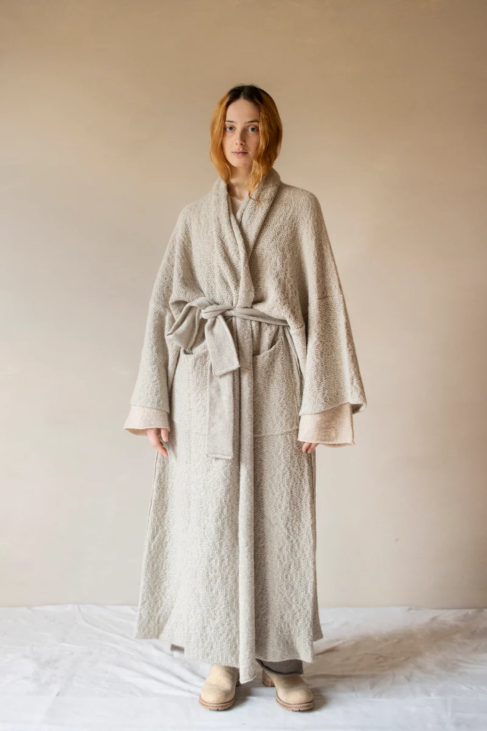 Daniel Andresen Monarde Long Kimono Cardigan With Belt