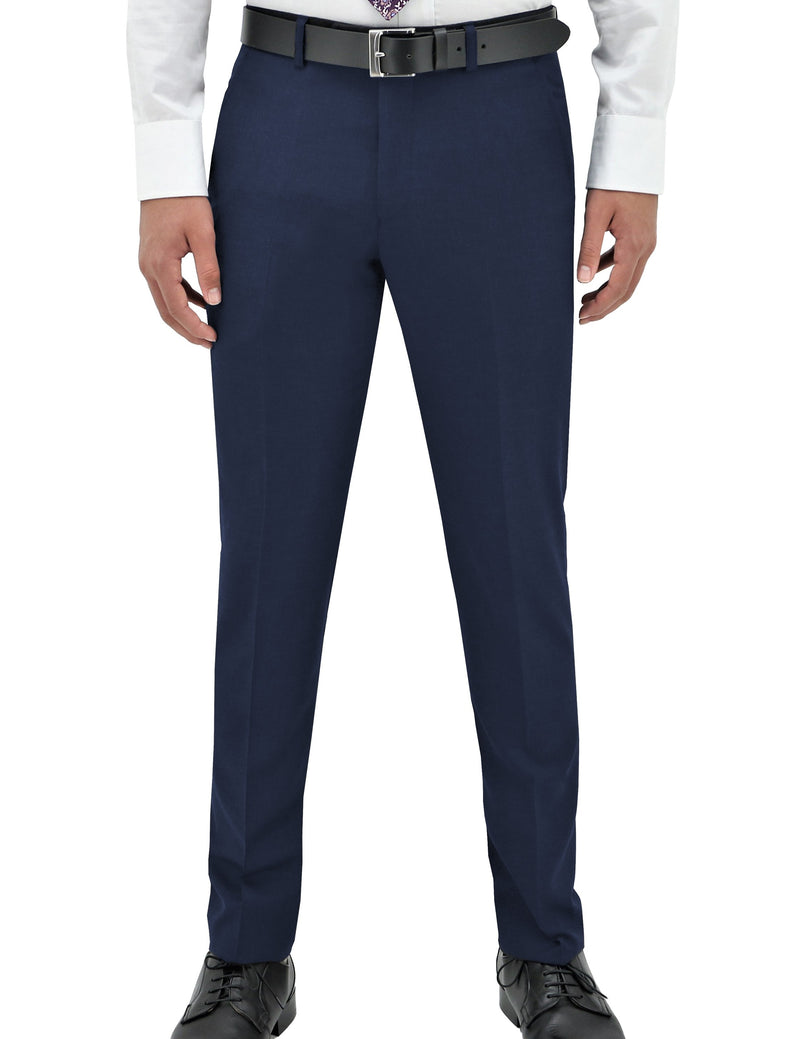 daniel hechter Edward 106 Blue Wool Trouser Suit