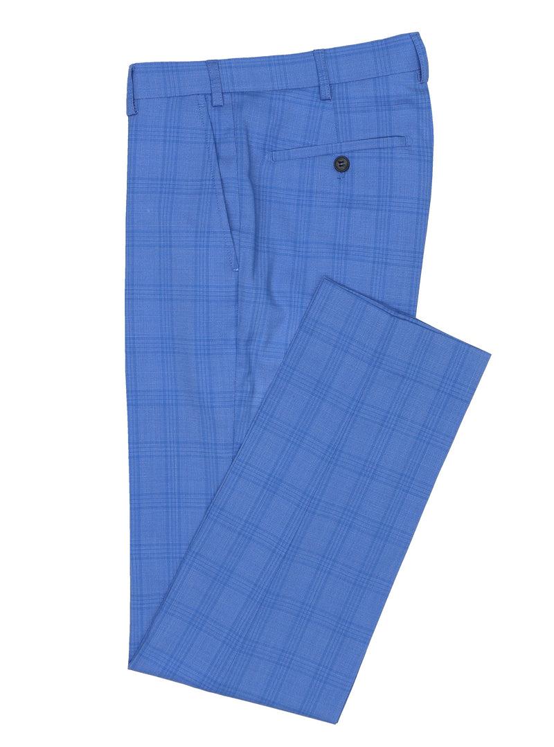 Daniel Hechter Lisbon Edward Blue Checked Suit