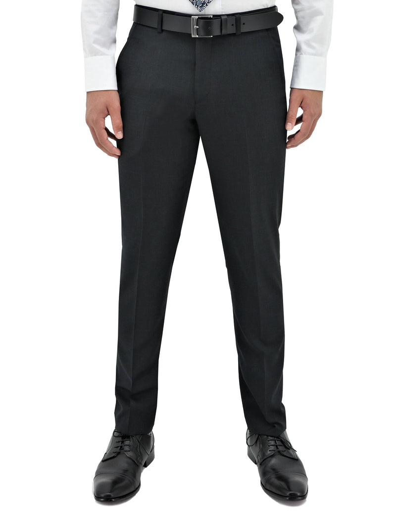 daniel hechter Lyon Charcoal 106 Wool Trouser Suit
