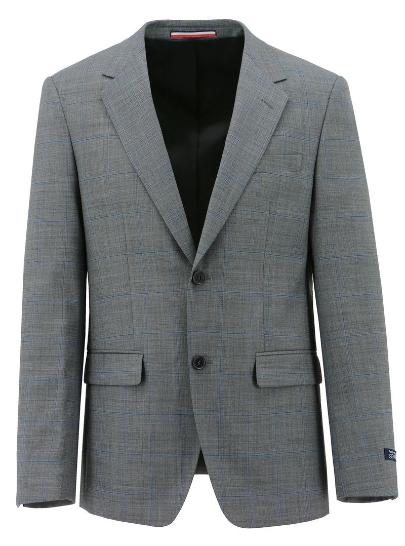 daniel hechter Napoli Edward Grey Checked Suit