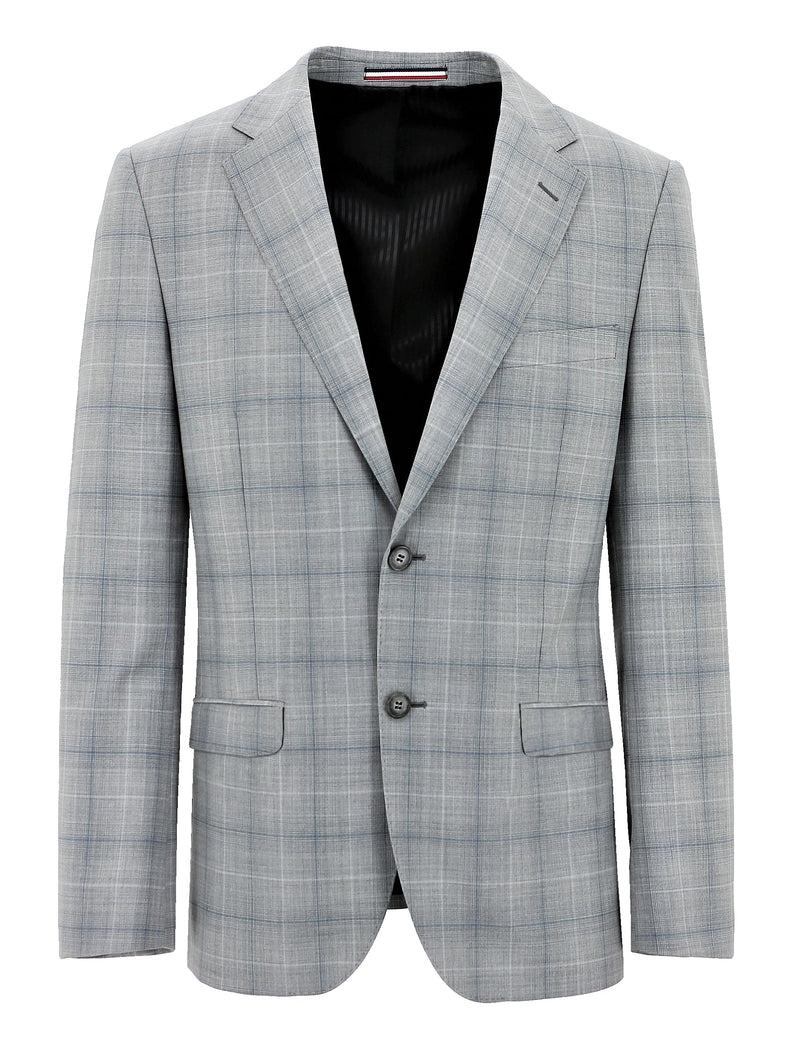 daniel hechter Parker Edward Grey Checked Suit