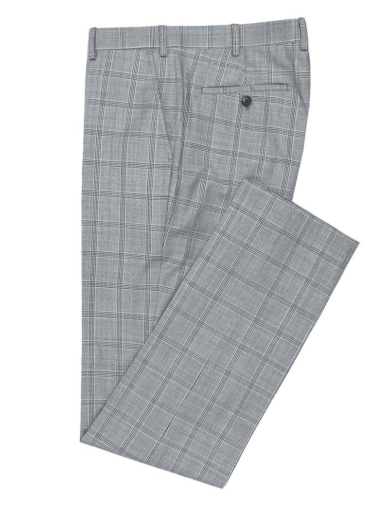 Daniel Hechter Ritchie Edward Grey Checked Suit