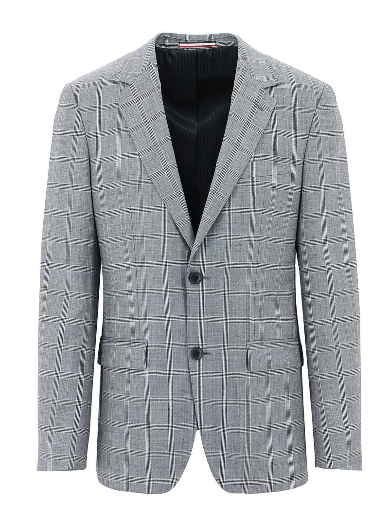 daniel hechter Ritchie Edward Grey Checked Suit