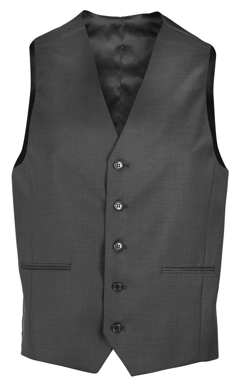 Daniel Hechter Ryan 106 Grey Wool Waistcoat Suit