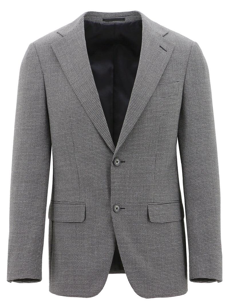 daniel hechter Siena Edward Black Houndstooth Suit
