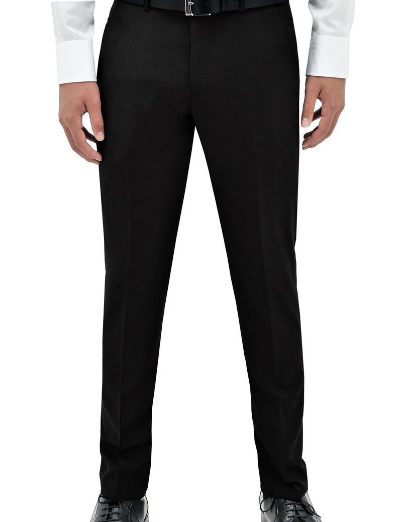 daniel hechter Edward 113 Black Super 150 Wool Trouser