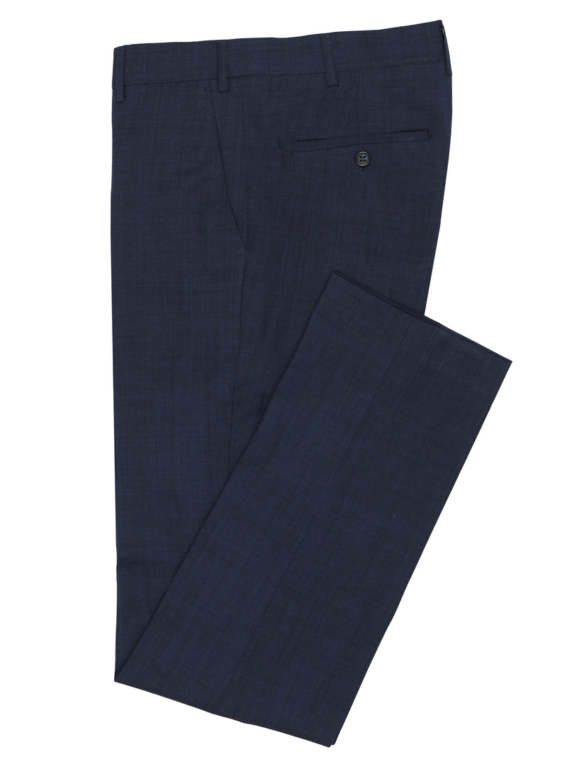 daniel hechter Edward 404 Blue Wool Suit Trouser Suit