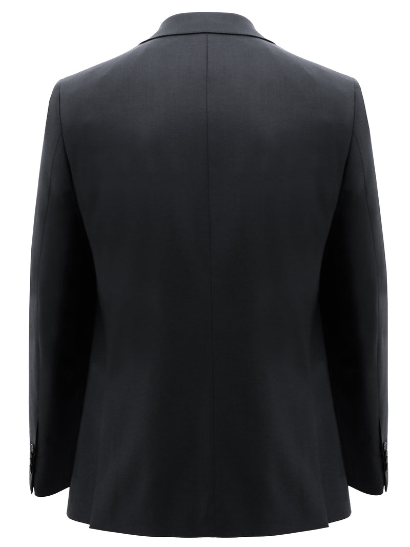 Daniel Hechter Lorenzo 113 Black Super 150 Wool Suit Jacket