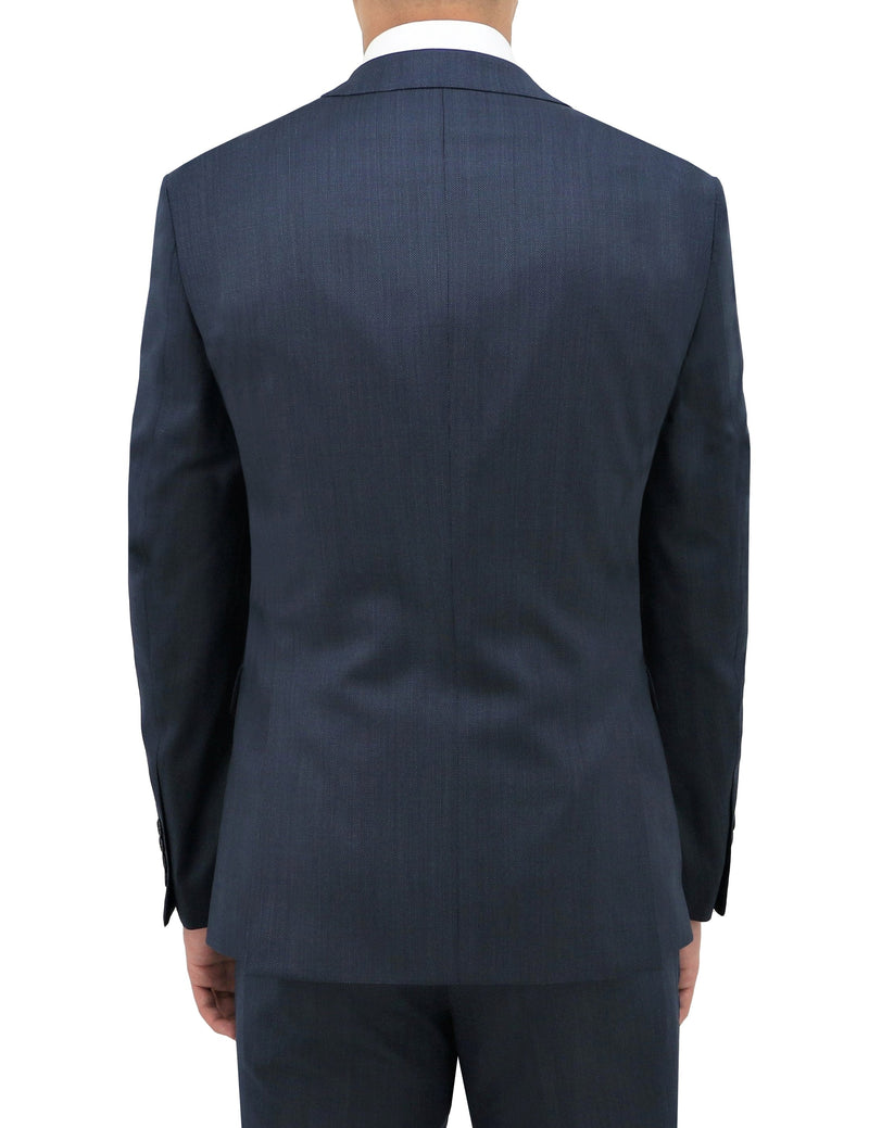 Daniel Hechter Michel 101 Blue Wool Suit Jacket Suit