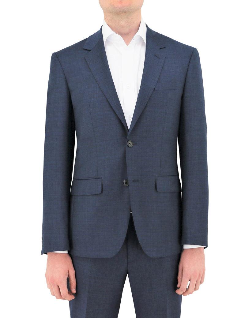 Daniel Hechter Shape 102 Blue Wool Suit Jacket Suit